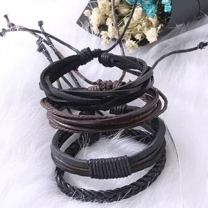 Men/women’s leather bracelet and Bangles